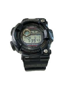 CASIO◆ソーラー腕時計・G-SHOCK/デジタル/BLK