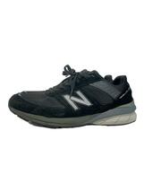 NEW BALANCE◆ローカットスニーカー/29cm/BLK/スウェード/M990BK5_画像1