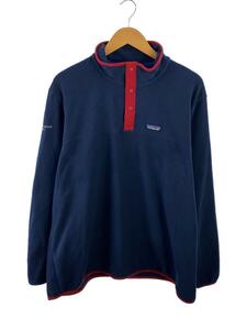 patagonia◆マイクロD・スナップT・プルオーバー_ネイビー/XXL/ポリエステル/NVY