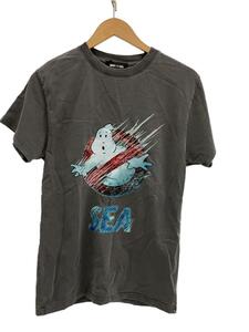 WIND AND SEA◆Tシャツ/S/コットン/GRY