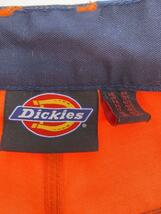 DICKIES◆ペインターパンツ/32/コットン/バイカラー/ORN/NVY/リフレクター_画像4