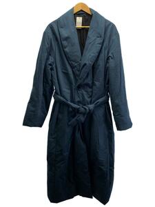 LEMAIRE◆WADDED BATHROBE COAT/コート/46/コットン/NVY/M213 CO168 LF641