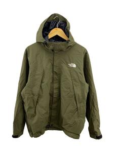 THE NORTH FACE◆SCOOP JACKET_スクープジャケット/L/ナイロン/KHK