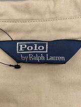 POLO RALPH LAUREN◆ジャケット/スウィングトップ/L/コットン/IVO/1486937BPT_画像3