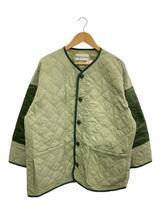 whiz limited◆QUILTING JACKET/キルティングジャケット/M/ナイロン/GRN/無地/WL-J-140_画像1