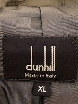 dunhill◆ステンカラーコート/XL/ポリエステル/KHK_画像3