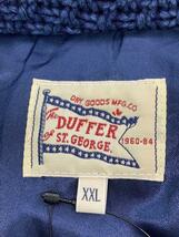 The DUFFER of St.GEORGE◆ダウンジャケット/XXL/コットン/NVY/DF-Q9-85209_画像3