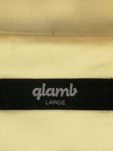 glamb◆半袖シャツ/-/ポリエステル/YLW_画像3