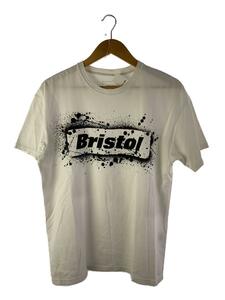 F.C.R.B.(F.C.Real Bristol)◆Tシャツ/M/コットン/WHT/FCRB-167063