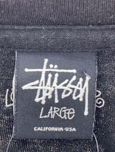 STUSSY◆Tシャツ/L/コットン/BLK_画像3