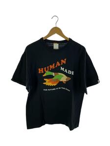 HUMAN MADE◆Tシャツ/XL/コットン/BLK