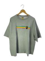 A BATHING APE◆Tシャツ/-/コットン/GRY_画像1