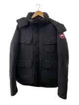 CANADA GOOSE◆ダウンジャケット/L/ナイロン/BLK/2301JM/RUSSELL PARKA/着用感有_画像1