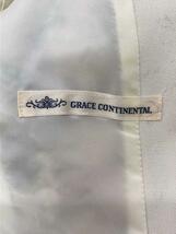 GRACE CONTINENTAL◆ステンカラーコート/38/コットン/BEG/花柄_画像3