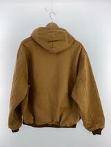 Carhartt◆ジャケット/XL/コットン/BEG/無地/0136-812_画像2