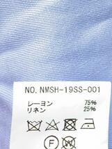 Name.◆半袖シャツ/0/コットン/IDG/NMSH-19SS-001_画像4