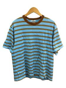 UNIVERSAL PRODUCTS◆Tシャツ/2/コットン/BLU/ボーダー/223-60113