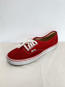 VANS◆ローカットスニーカー/27cm/RED/V44CLA