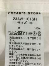 FREAK’S STORE◆長袖シャツ/M/コットン/BLK/23AW-101SH_画像4