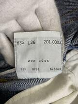 Levi’s◆201XX/米国製/バレンシア工場/ボタン裏555/32/コットン/無地_画像5