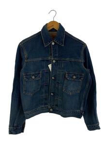 Denime◆2nd Type DENIM JACKET/Gジャン/L/デニム/IDG/無地//