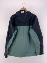 HELLY HANSEN◆マウンテンパーカ-/XL/ナイロン/グリーン/hoe12152/Scandza Light Jacket_画像2