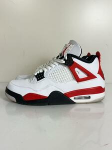 NIKE◆AIR JORDAN 4_エアジョーダン4/27cm/WHT