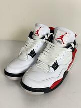 NIKE◆AIR JORDAN 4_エアジョーダン4/27cm/WHT_画像2