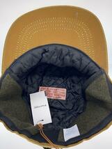 FILSON◆Insulated Tin Cloth Cap/キャップ/M/コットン/CML/無地/メンズ_画像4