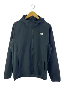 THE NORTH FACE◆APEX FLEX HOODIE_エイペックスフレックスフーディ/XL/ナイロン/ブラック