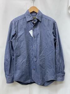 Nigel Cabourn◆長袖シャツ/44/コットン/IDG/8010010004/色褪せ有