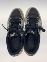 NIKE◆AIR JORDAN 1 LOW OG_エアジョーダン1 レトロ ロー OG/26.5cm/GRY/レザー_画像3