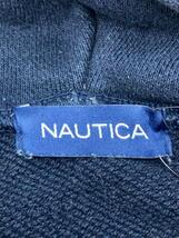 NAUTICA◆20AW/ARCH LOGO SWEAT HOODIE/パーカー/XL/コットン/ネイビー/213-1250_画像3