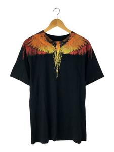 MARCELO BURLON COUNTY OF MILAN◆Tシャツ/XS/コットン/BLK/CMAA018S19001023//