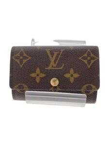 LOUIS VUITTON◆ミュルティクレ6_モノグラム_BRW/レザー/BRW/総柄/レディース