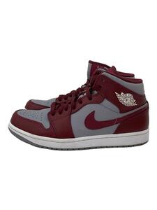 NIKE◆AIR JORDAN 1 MID_エア ジョーダン 1 ミッド/27.5cm/BRD