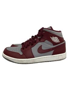 NIKE◆AIR JORDAN 1 MID_エア ジョーダン 1 ミッド/26cm/BRD