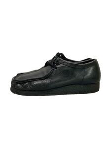Clarks◆Wallabee Black Leather/ブーツ/26.5cm/BLK/レザー/11826