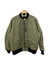 F-LAGSTUF-F◆×Buzz Rickson’s/×BEAMS/リバーシブル/ブルゾン/40/-/KHK/L-2A_画像1