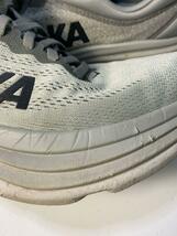 HOKA ONE ONE◆BONDI8/ローカットスニーカー/28cm/GRY_画像9