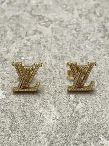 LOUIS VUITTON* earrings /-/GLD/ men's /M00609