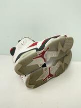 NIKE◆AIR JORDAN 6 RETRO_エアジョーダン 6 レトロ/27cm/WHT_画像4