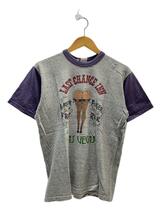 FREEWHEELERS◆Tシャツ/L/コットン/GRY/2325015/LAS VEGAS GAMBLER/フリーホイーラーズ_画像1