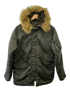 ALPHA INDUSTRIES◆ミリタリージャケット/M/-/KHK/20094-476