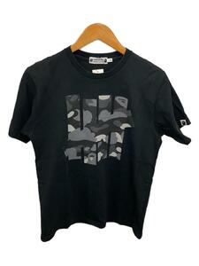 A BATHING APE◆×UNDEFEATED/Tシャツ/M/コットン/BLK/001TEE731903X