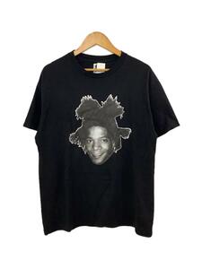 The Guilty Parties◆Tシャツ/L/コットン/BLK/プリント/×JEAN-MICHEL BASQUIAT