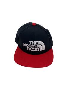THE NORTH FACE◆Trucker Cap/キャップ/FREE/ポリエステル/ブラック/レッド/メンズ/NN42232