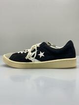 CONVERSE◆ローカットスニーカー/US8.5/BLK_画像1