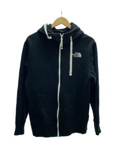 THE NORTH FACE◆REARVIEW FULLZIP HOODIE_リアビューフルジップフーディ/M/コットン/BLK