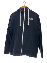 THE NORTH FACE◆REARVIEW FULL ZIP HOODIE_リアビューフルジップフーディ/L/コットン/BLK_画像1